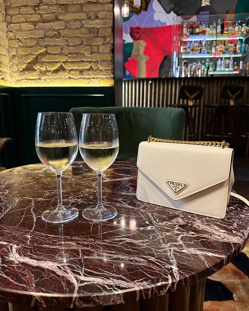 bar Hotel Chapter Roma prosecco