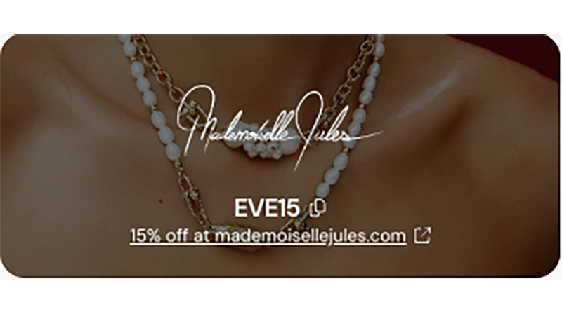 mademoiselle jules discount code