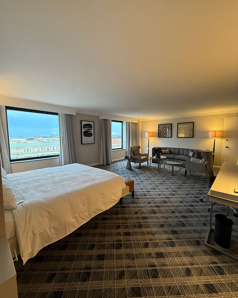 JW Marriott Washington DC hotel suite