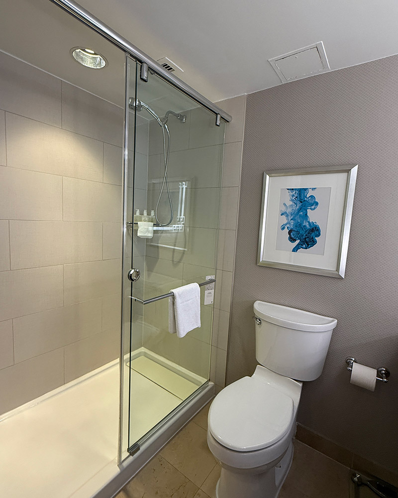 JW Marriott Washington DC review bathroom