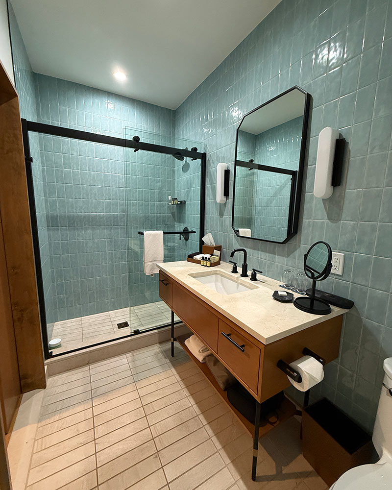 Merriweather Lakehouse Autograph Collection review bathroom