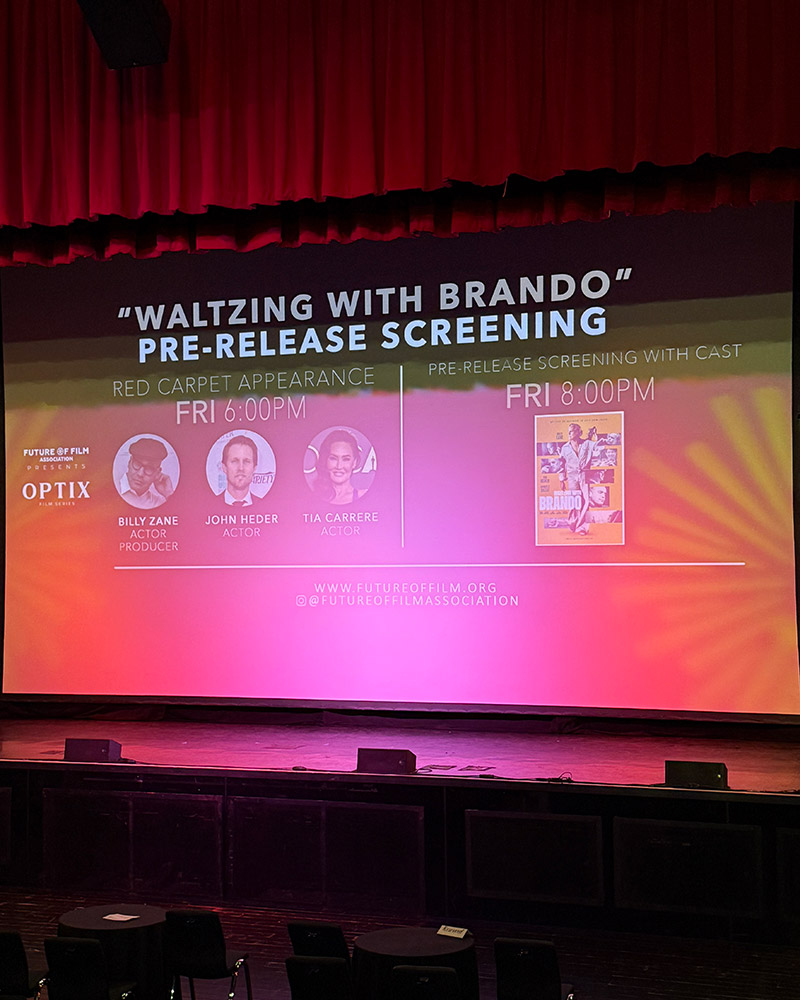 Waltzing with Brando pre screening las vegas