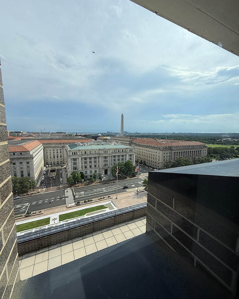 JW Marriott Hotel Washington DC guest room monument view