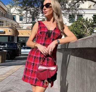 Dior mini saddle bag