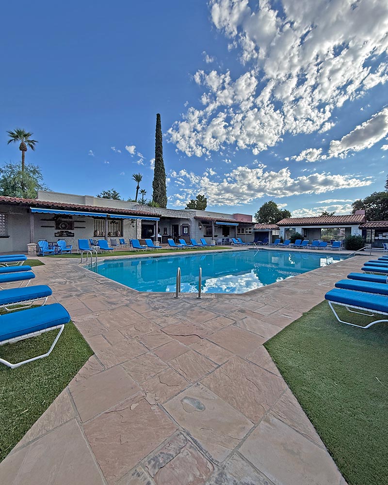 the arizona inn tucson hotel swimming pool