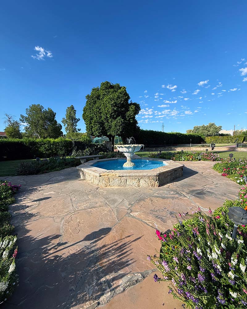 Arizona Inn tucson AZ landscaping