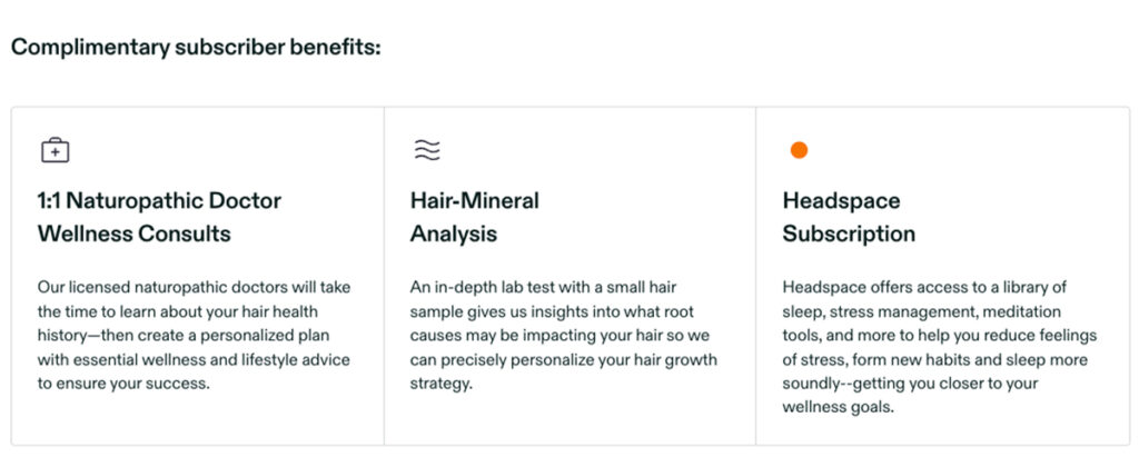 Nutrafol hair growth supplement benefits