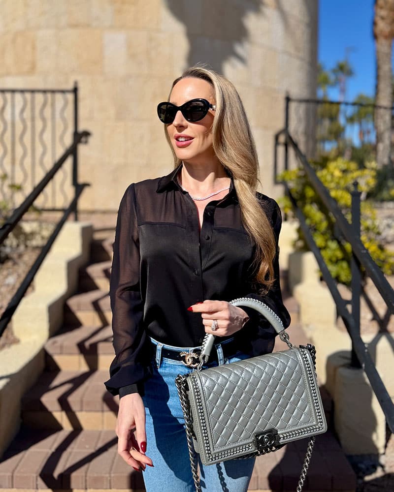 Chanel Boy bag features