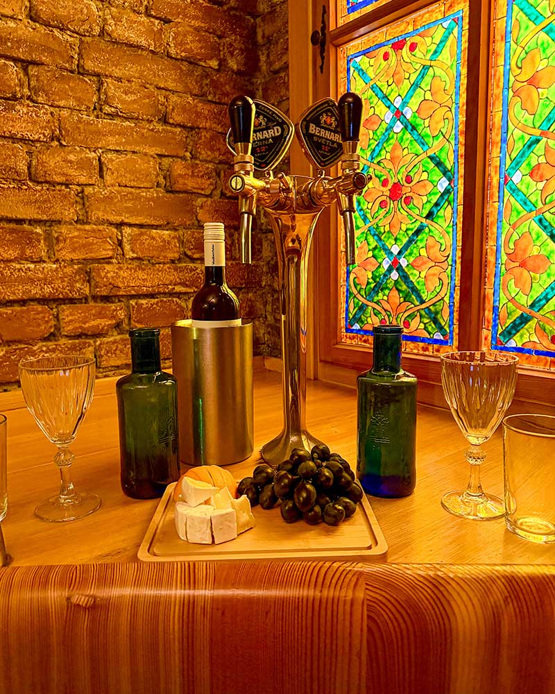 wine bath beer spa prague