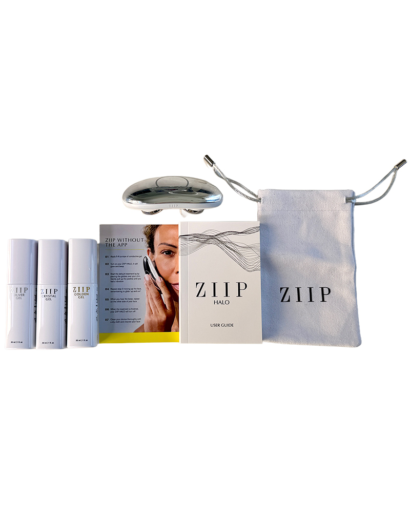 ziip halo 2.0 at home microcurrent device