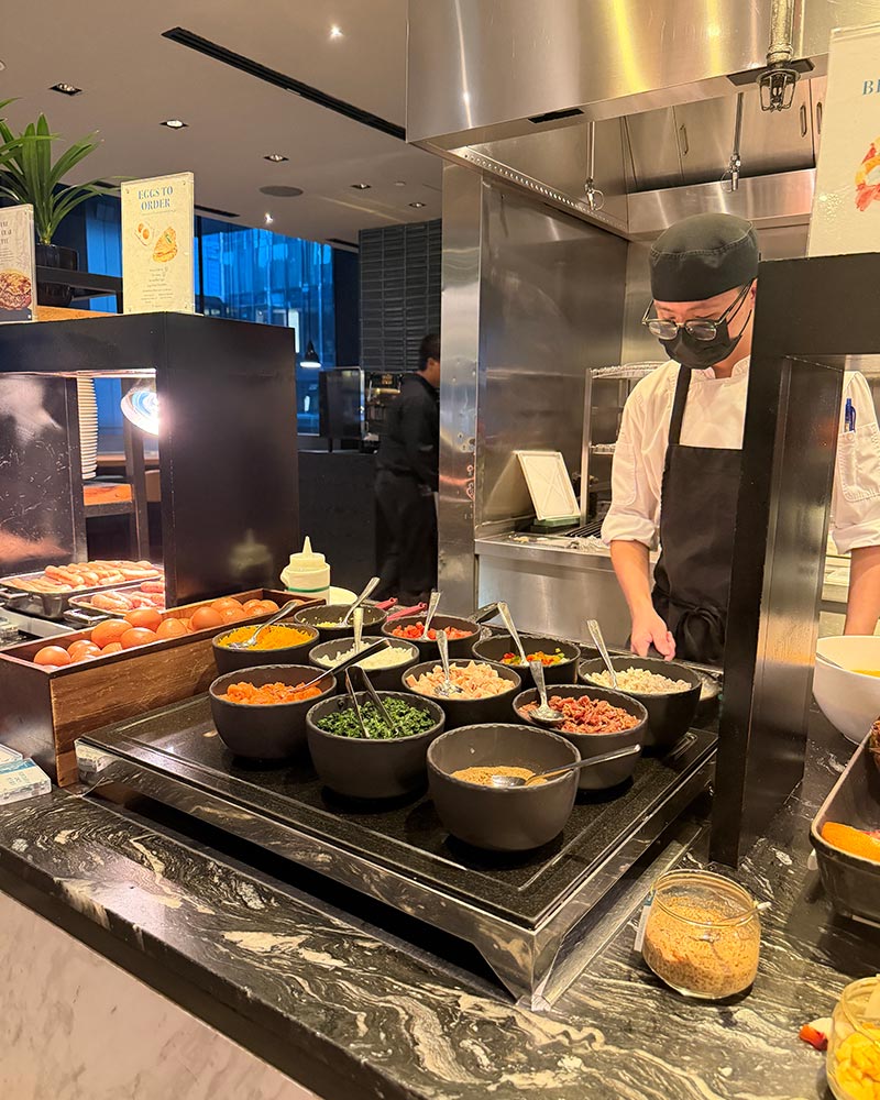 jw marriott singapore breakfast beach road kitchen