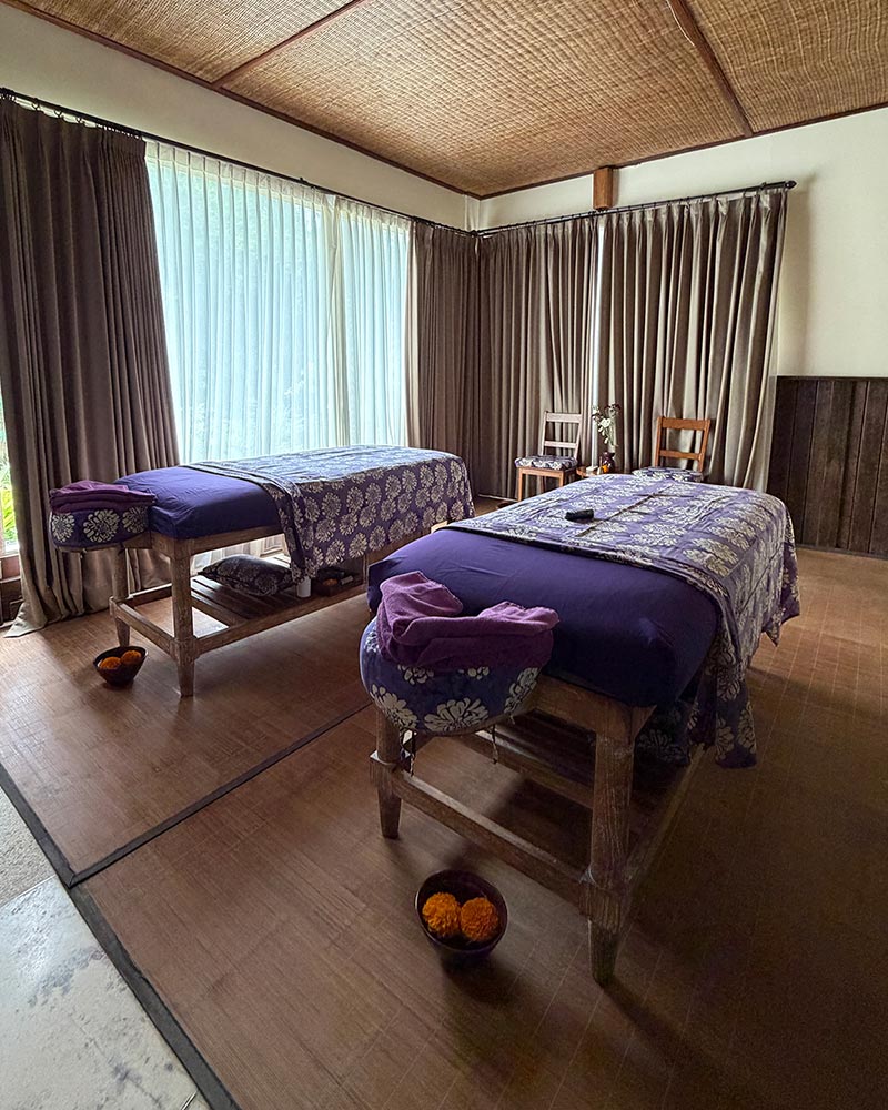 Pramana Spa ubud bali treatment room