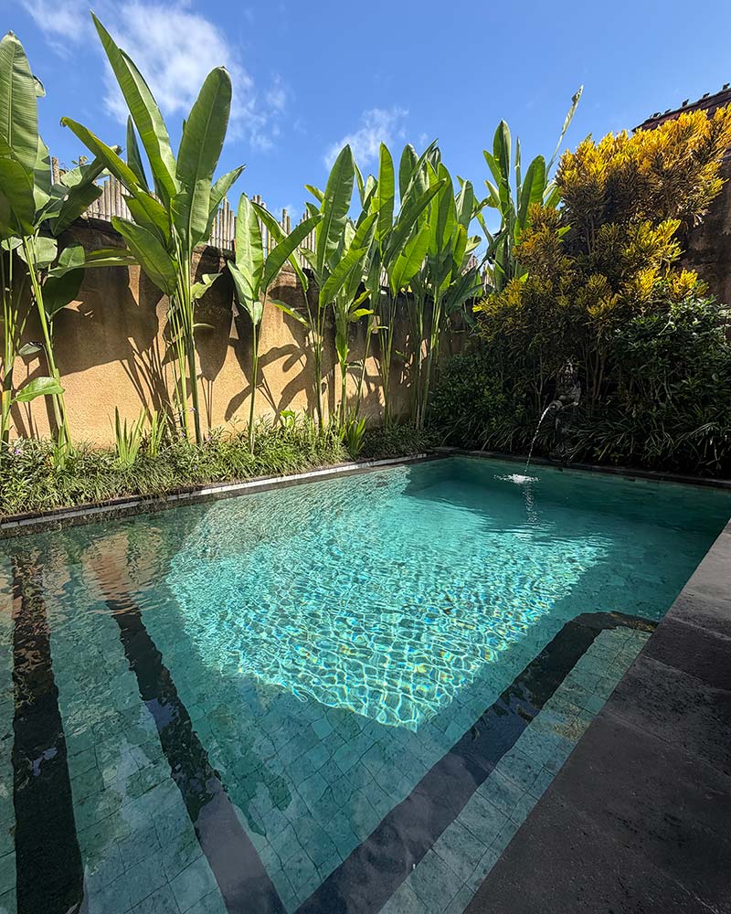 Pramana Watu Kurung private pool villa Ubud