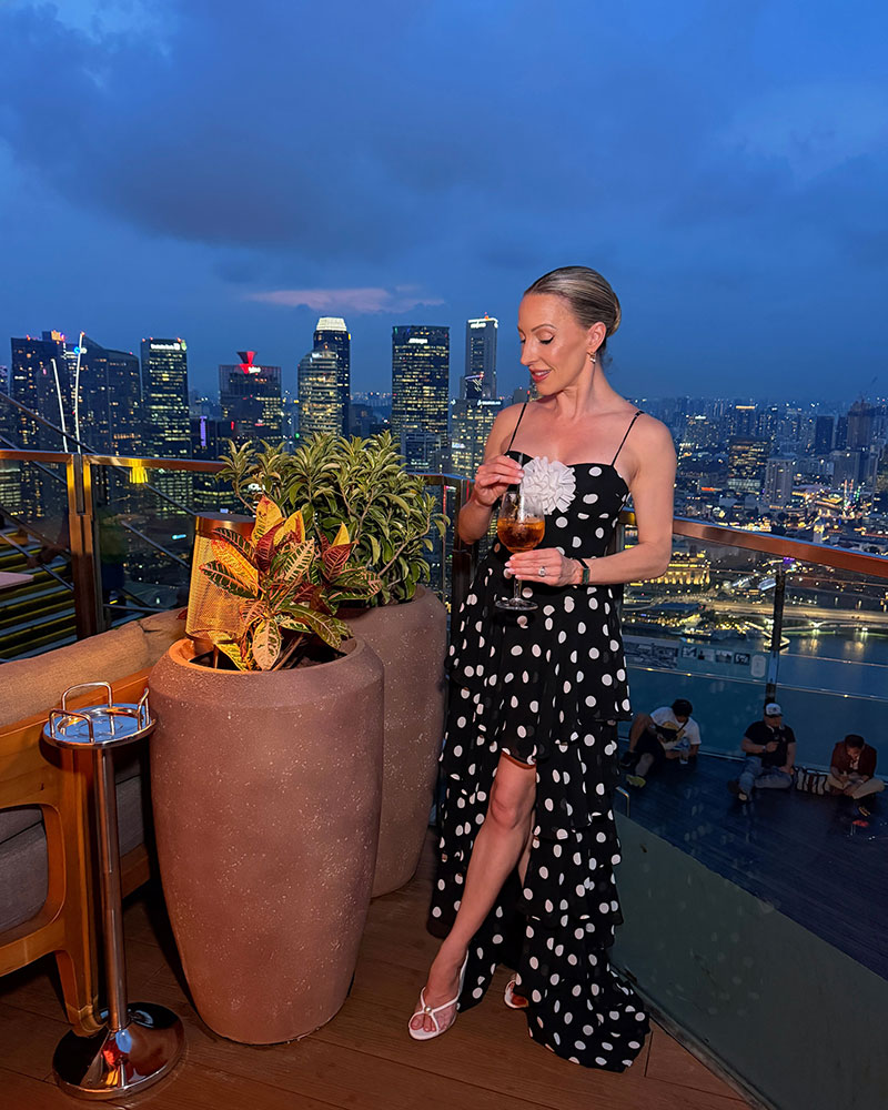 Singapore 4 day itinerary sunset marina bay sands ce la vie