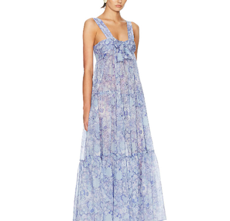how to style jelly shoes blue dress matching shoes Chloé