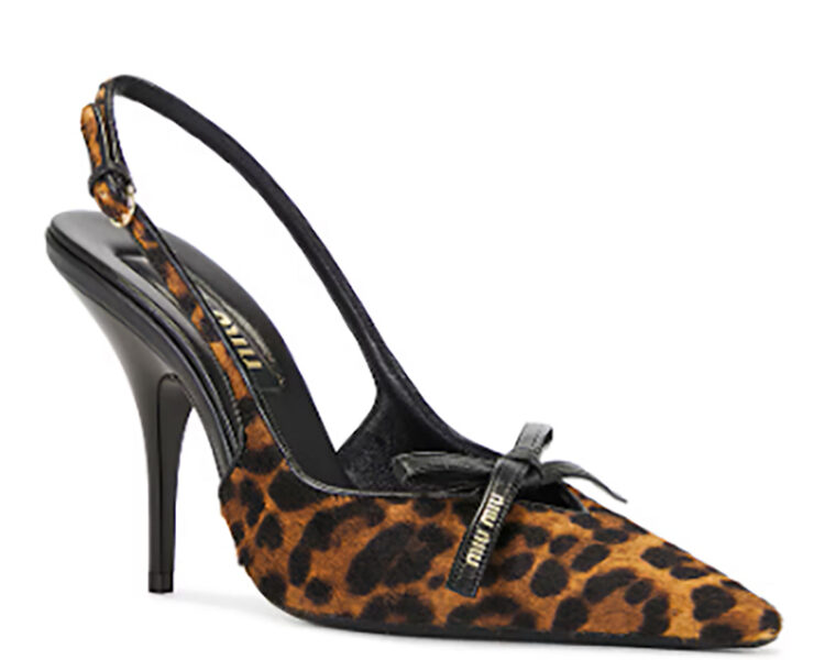 leopard print heel shoe trend 2026