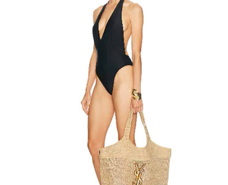 best raffia bag saint laurent icare maxi shopping bag
