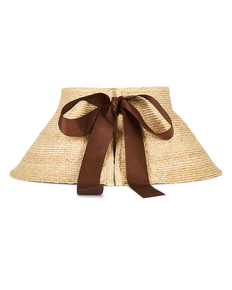 luxury sun hat straw sun visor womens raffia