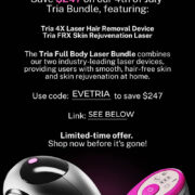 tria laser sale at home hair removal