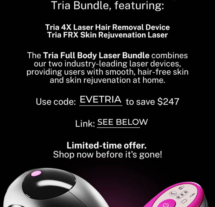 tria laser sale at home hair removal