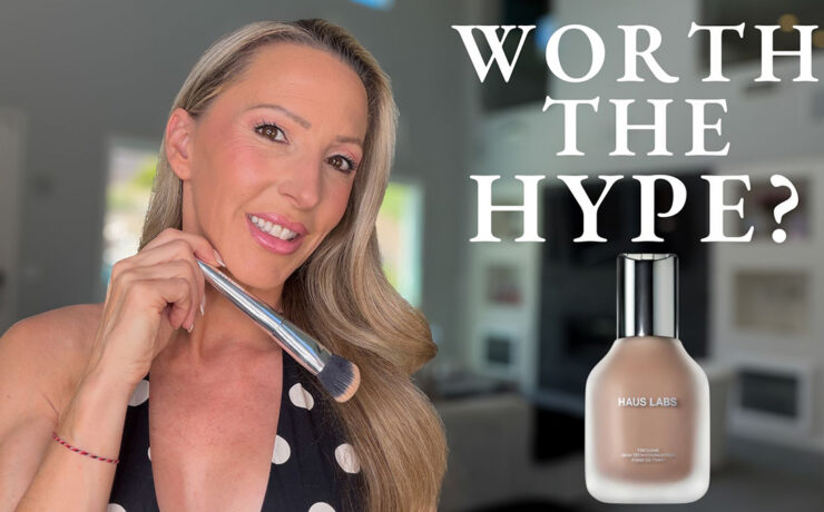 Haus Labs Triclone Skin Tech Foundation review glamour and gains editor Eve Dawes
