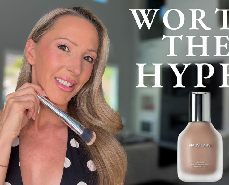 Haus Labs Triclone Skin Tech Foundation review glamour and gains editor Eve Dawes