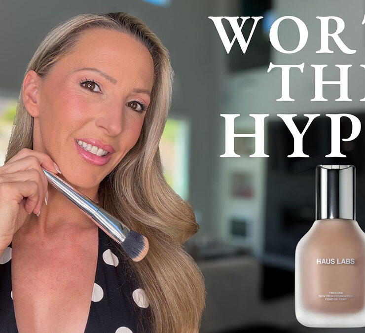 Haus Labs Triclone Skin Tech Foundation review glamour and gains editor Eve Dawes