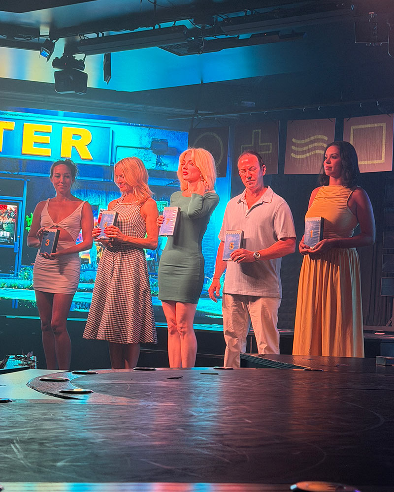 mind reading show Las Vegas Hacked Forty Deuce audience participation